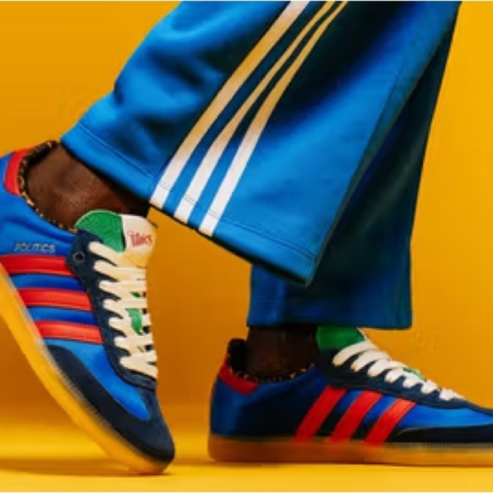 New Adidas 2023 Politics x Samba 'Consortium Cup' Sneakers